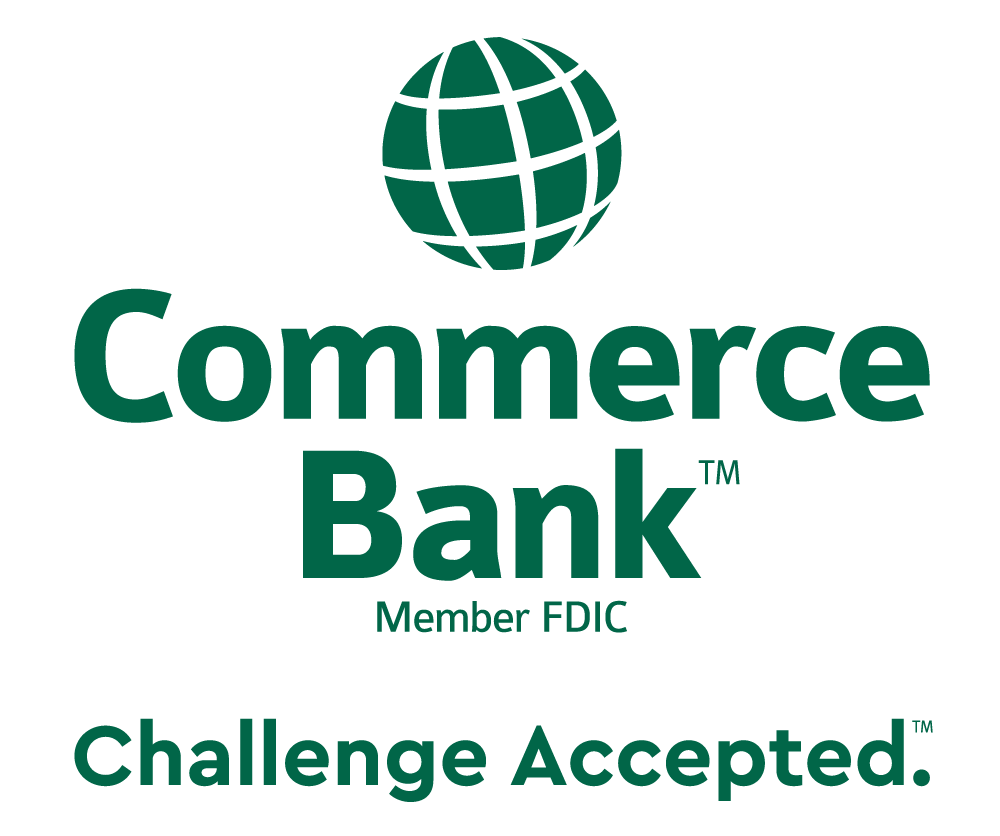 Commerce Bank Logo - Vertical