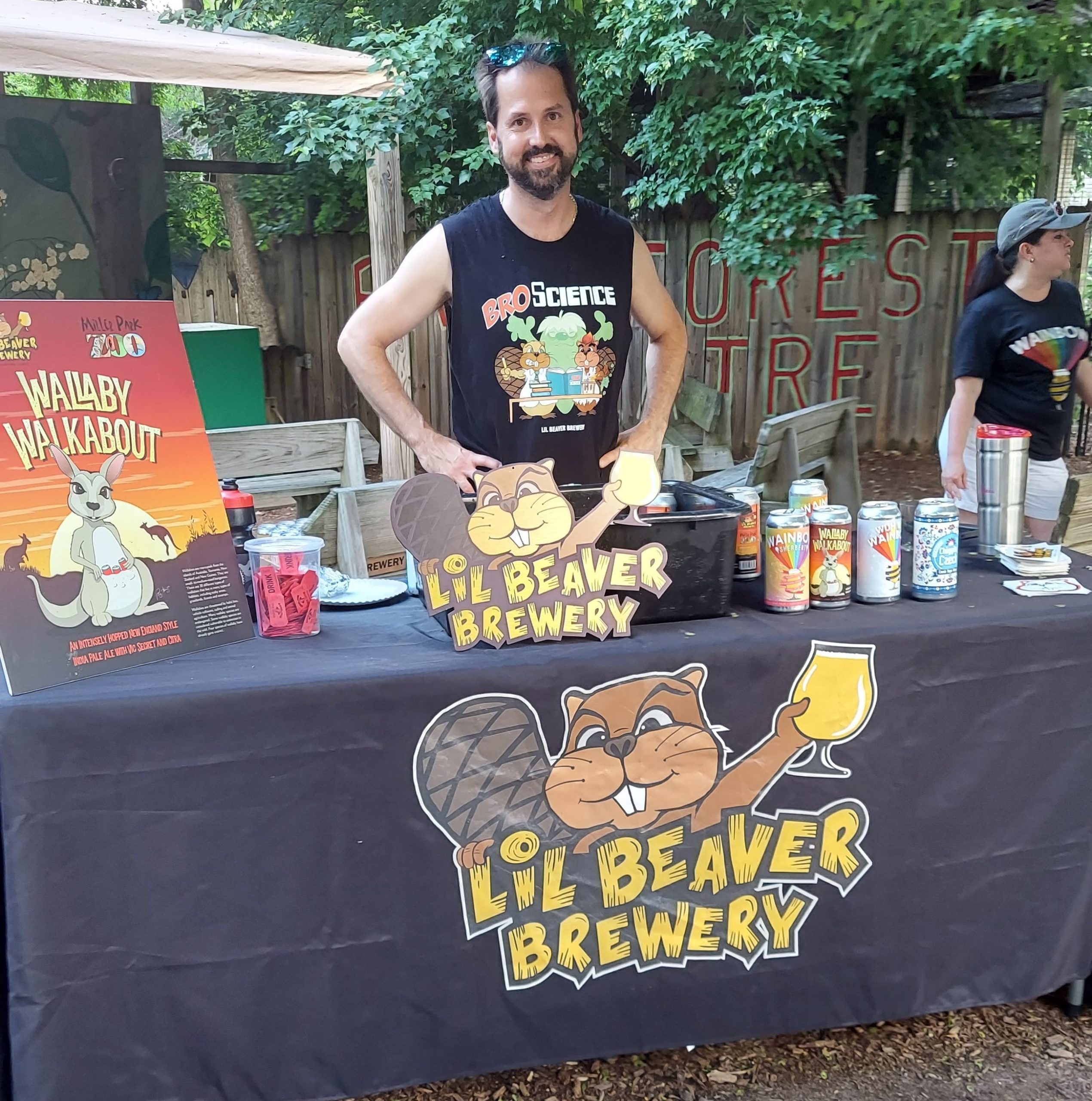 Lil Beaver Brewery at Brews at the Zoo 2021